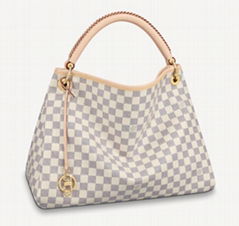 Damier Azur canvas ARTSY Tote handbag     ashion bags