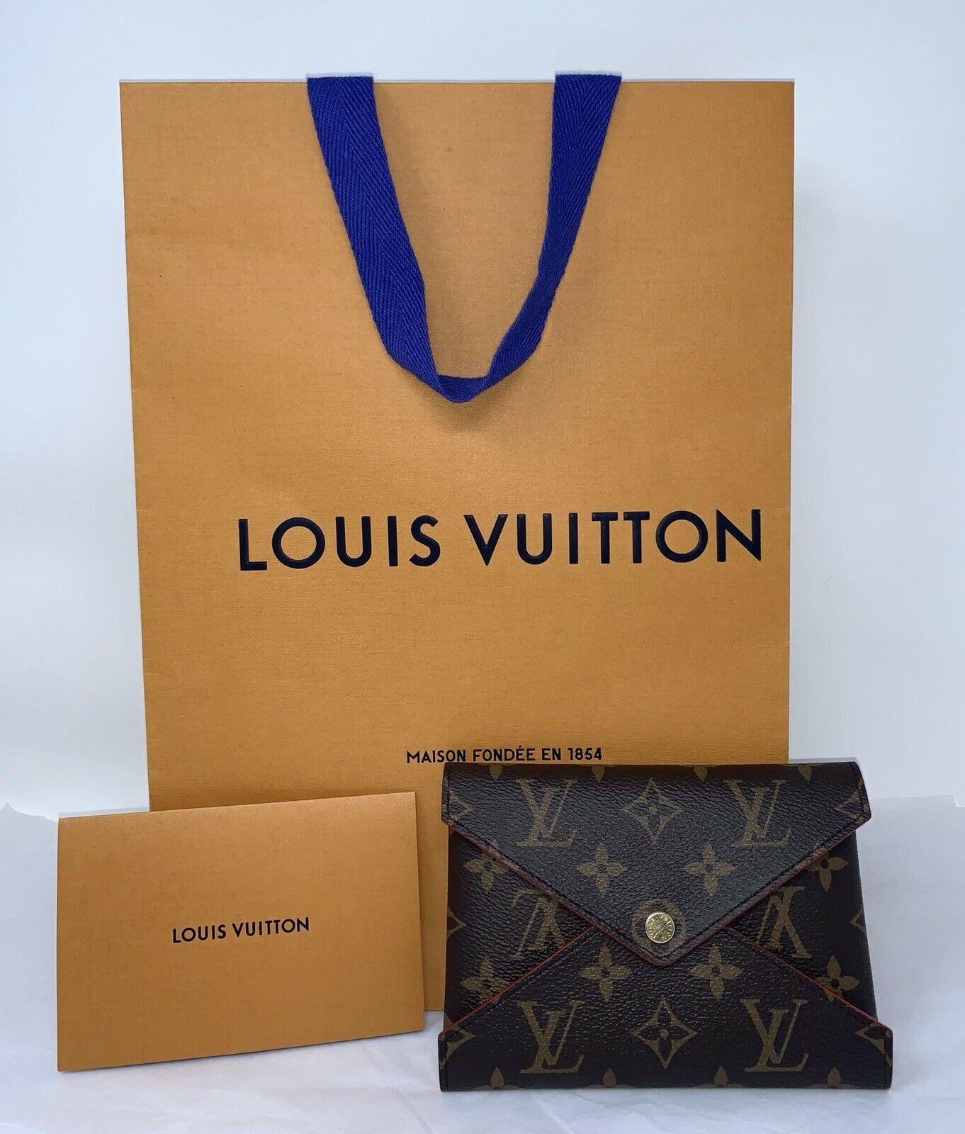 LOUIS VUITTON Monogram Medium Kirigami Pochette Insert Clutch Bag wallet purse 