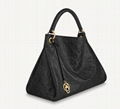 Louis Vuitton Black leather ARTSY MM Handbag