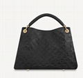 Louis Vuitton Black leather ARTSY MM Handbag