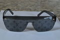                       City Mask Sunglasses Monogram All Over Print Reflect Refle 15