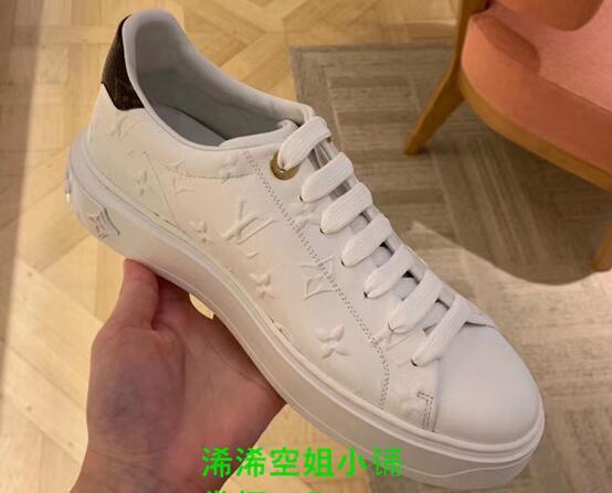 Louis Vuitton Time Out Monogram Sneakers men women fashion luxury brand shoes LV