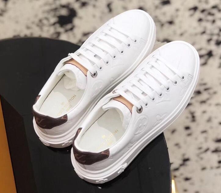 Louis Vuitton Time Out Monogram Sneakers men women fashion luxury brand shoes LV