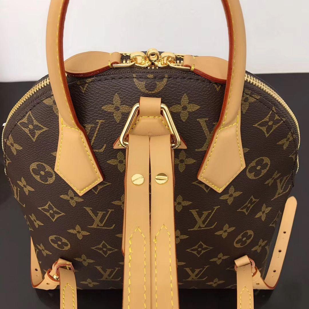                   oon Backpack M44944 Monogram Smooth calfskin leather Padlock  6