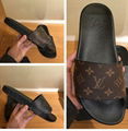 Louis Vuitton Wonderland Flat Ranger 1A2Q3N Patent Monogram lace up belt boot LV