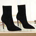 Gianvito Rossi ELITE stretch suede ankle boots Women