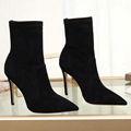 Gianvito Rossi ELITE stretch suede ankle