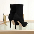 Gianvito Rossi ELITE stretch suede ankle boots