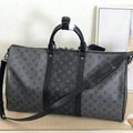 Louis Vuitton Keepall Bandoulière 50 LV M45392 shop designer travel handbag mens