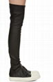 Rick Owens Black Stocking Tall Boots