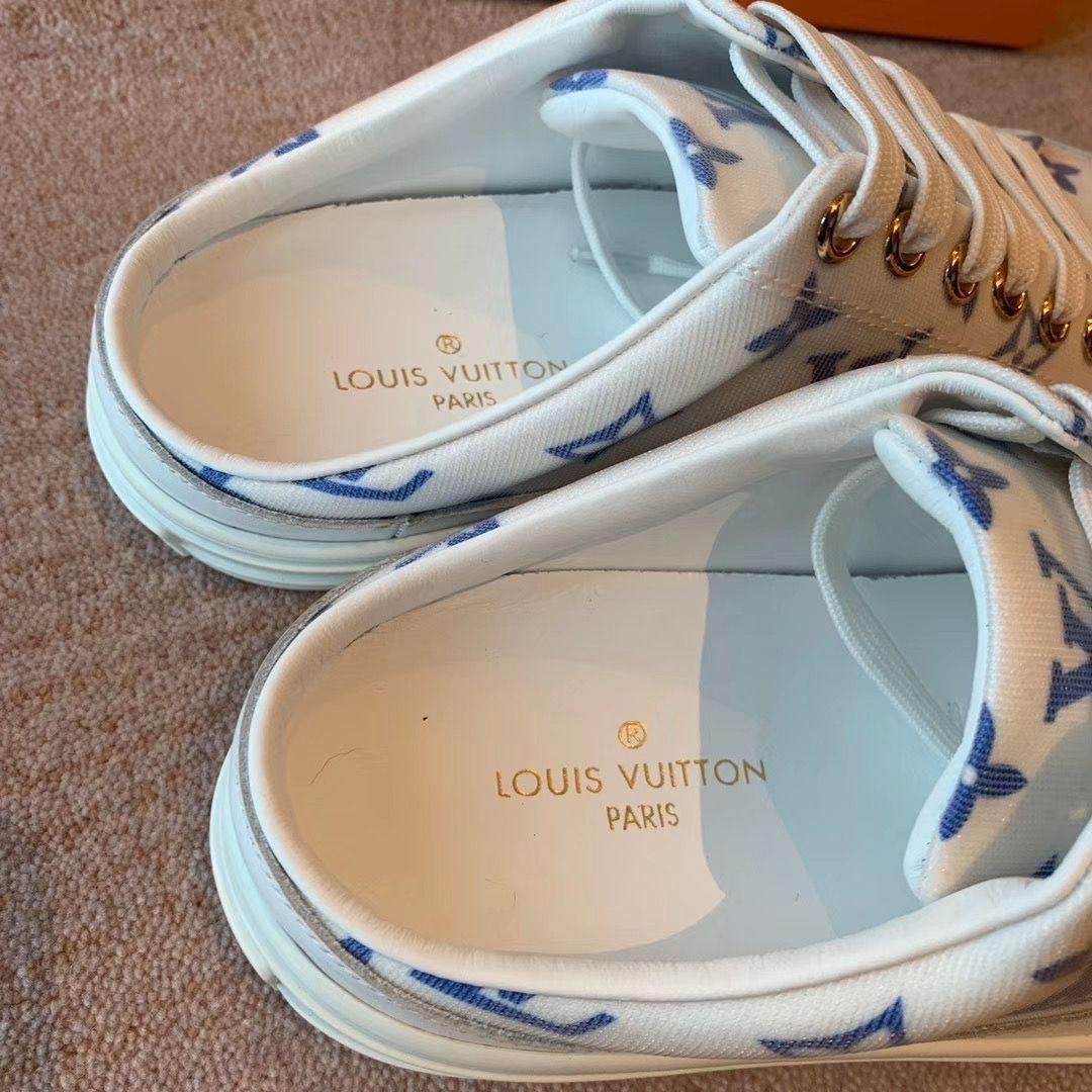 Louis Vuitton LV Stellar Open Back Sneaker 1A65YN slipper LV fashion luxury shoe