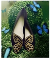 Sophia Webster embroidered Butterfly FLAT l