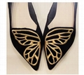 Sophia Webster embroidered Butterfly FLAT l