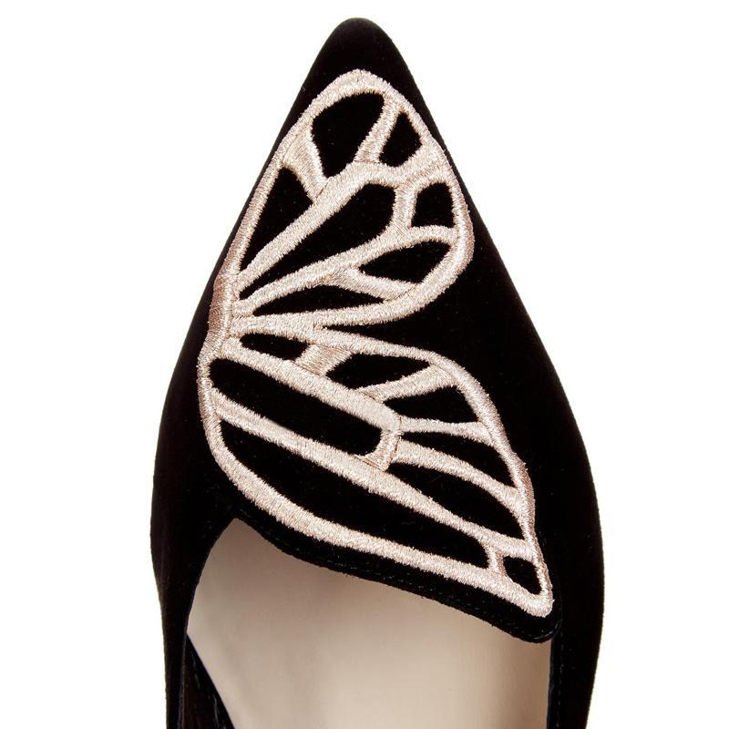 Sophia Webster embroidered Butterfly FLAT l