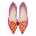 Sophia Webster embroidered Butterfly FLAT l