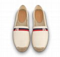 Louis Vuitton Bidart espadrille Flat Men LV Initials cotton canvas Flats shoes