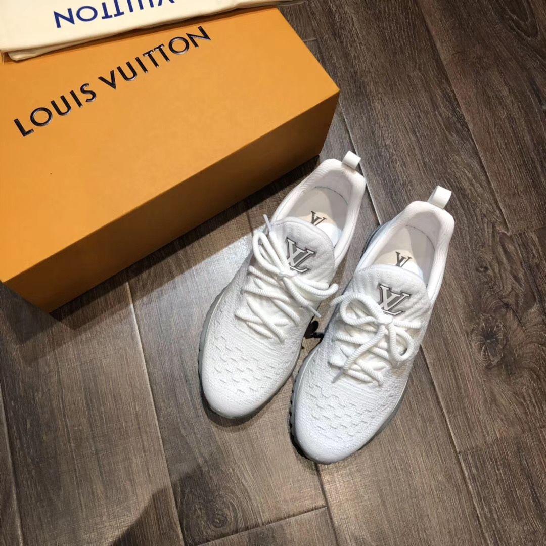 Louis Vuitton New Runner VNR Sneaker 1A4TQO ultra-light breathable knit shoes LV