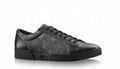 Louis Vuitton LV Match-Up Sneaker 1A2R4S Monogram Eclipse canvas men women shoes