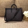 Louis Vuitton Soft Trunk Briefcase LV M44952 LV men fashion handbag shoulder bag