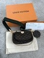 Louis Vuitton New Wave Multi-Pochette crossbody handbag LV M56461 shoulder bags 