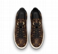 Louis Vuitton FRONTROW SNEAKER LV low top lace up sneaker shoes women 