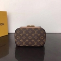 Louis Vuitton Dauphine Monogram Backpack PM LV M45142 magnetic lock women bags