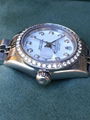 Rolex Lady Datejust 79174 Steel 26mm White Diamond Dial Diamond Bezel