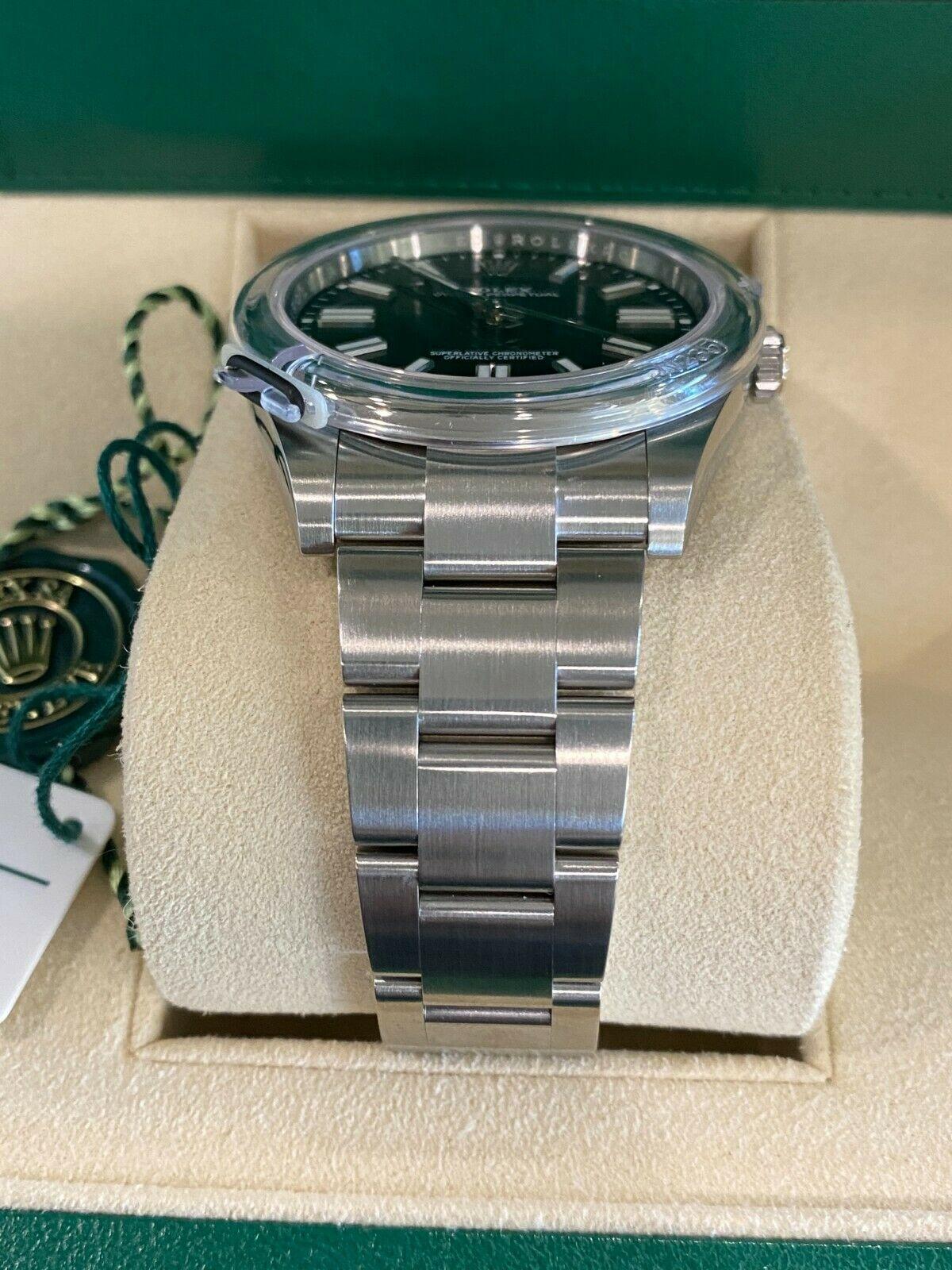 2020 Rolex OP Black Dial Novelty 2020 Oyster Perpetual 41 watch 124300