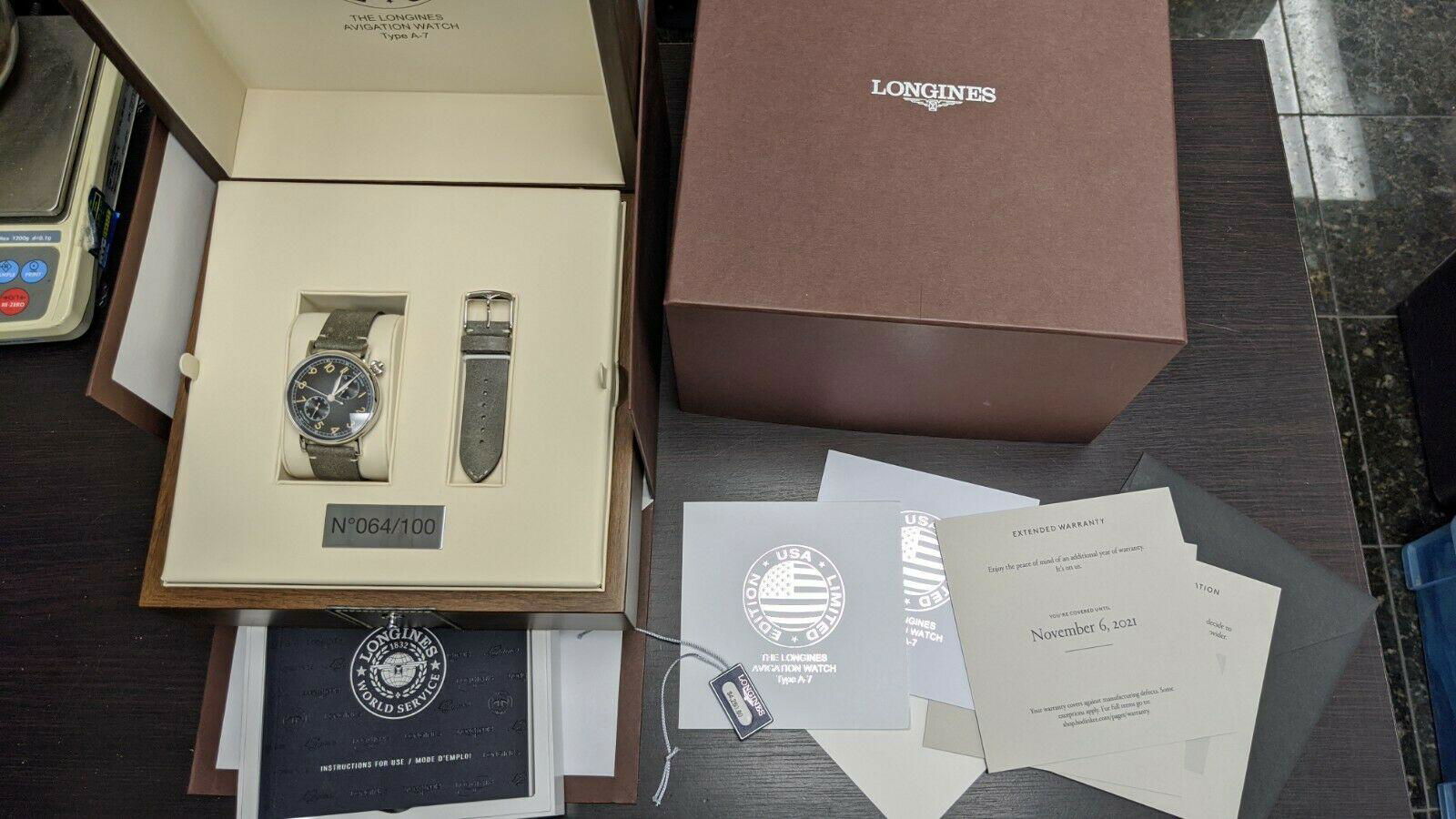 Longines Avigation Type A-7 Limited Edition 64/100 - L2.823.4.53.2 - NEW 2