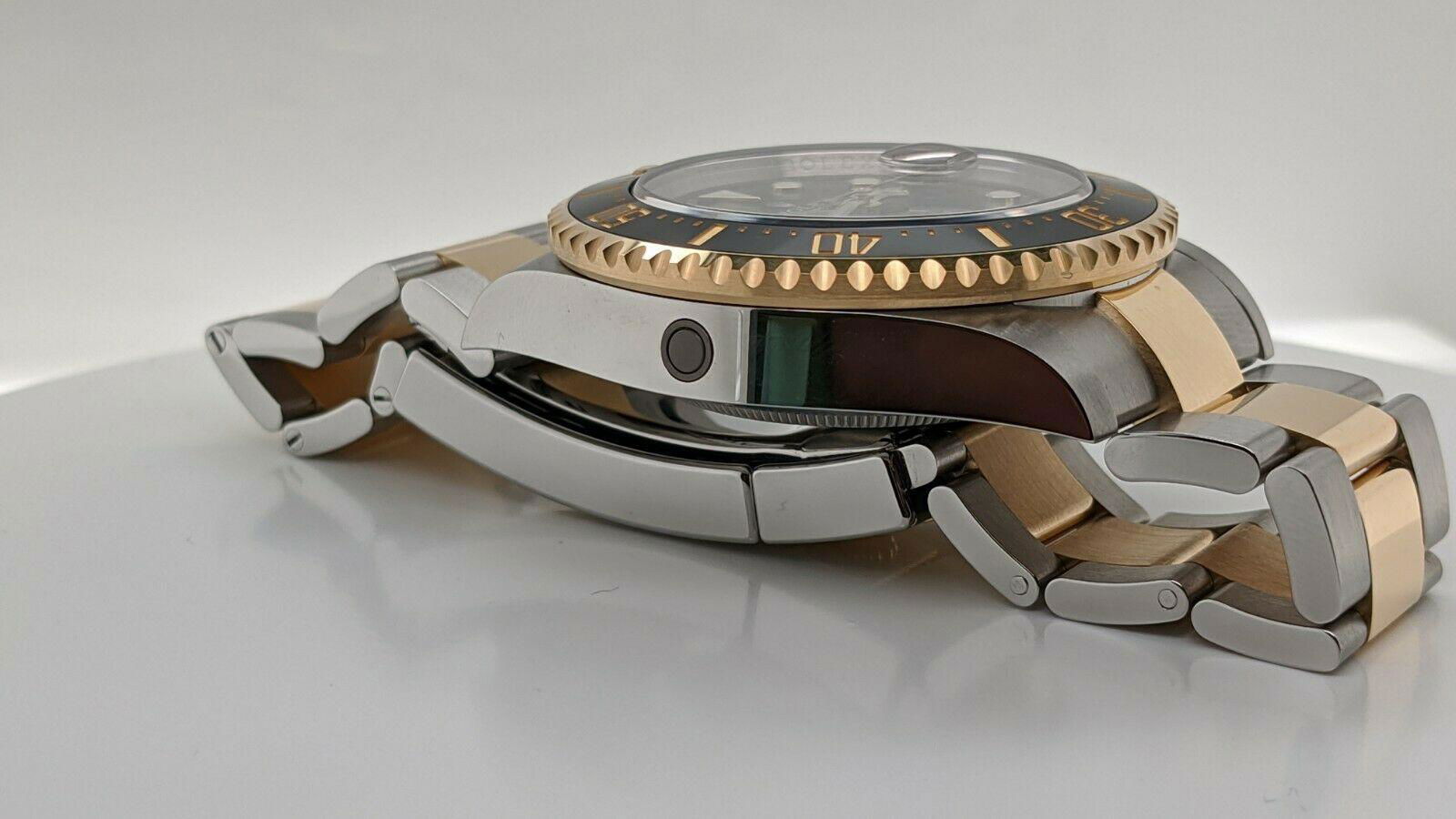 2020 Rolex Sea-Dweller 18K Yellow Gold & Stainless Steel & Ceramic Watch -126603 3