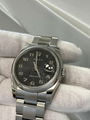 Rolex Datejust 116200 Black Jubilee Dial Stainless Steel Box Papers 2007
