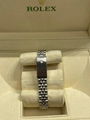 Rolex Ladies Datejust 79174 Blue Diamond Dial Stainless Steel Box Papers 2002