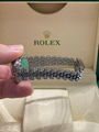 Rolex Ladies Datejust 79174 Blue Diamond Dial Stainless Steel Box Papers 2002