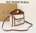 Burberry mini two tone pocket bag 