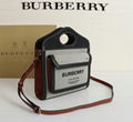 Burberry mini two tone pocket bag 