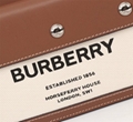 Burberry Mini Horseferry Print Title Bag with Pocket Detail brown