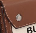 Burberry Mini Horseferry Print Title Bag with Pocket Detail brown