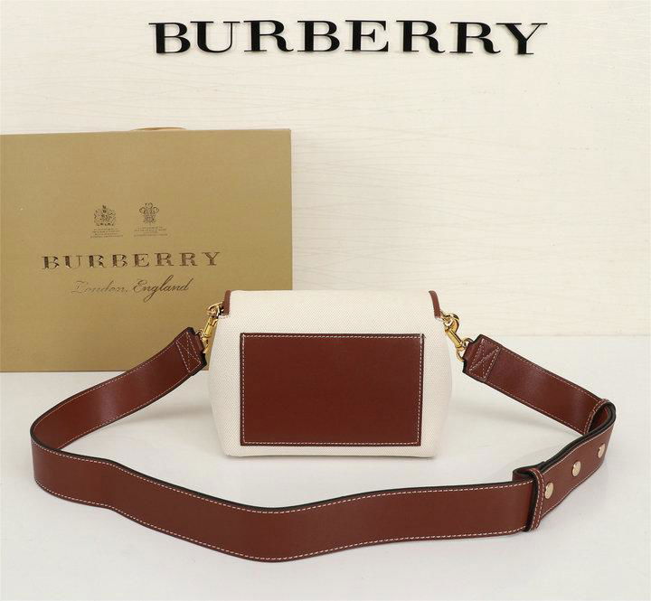 Burberry Small Horseferry Print Cotton Canvas Crossbody Bag 