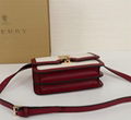 Burberry Small Two-tone Canvas and Leather TB Bag