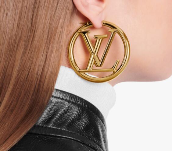 Louis Vuitton LOUISE HOOP EARRINGS