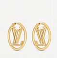 Louis Vuitton LOUISE HOOP EARRINGS