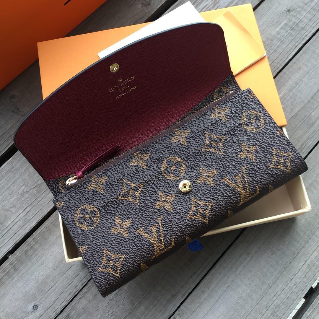 Louis Vuitton Emilie Monogram Canvas wallet 