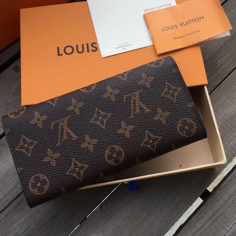 Louis Vuitton Emilie Monogram Canvas wallet 