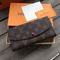 Louis Vuitton Emilie Monogram Canvas wallet 