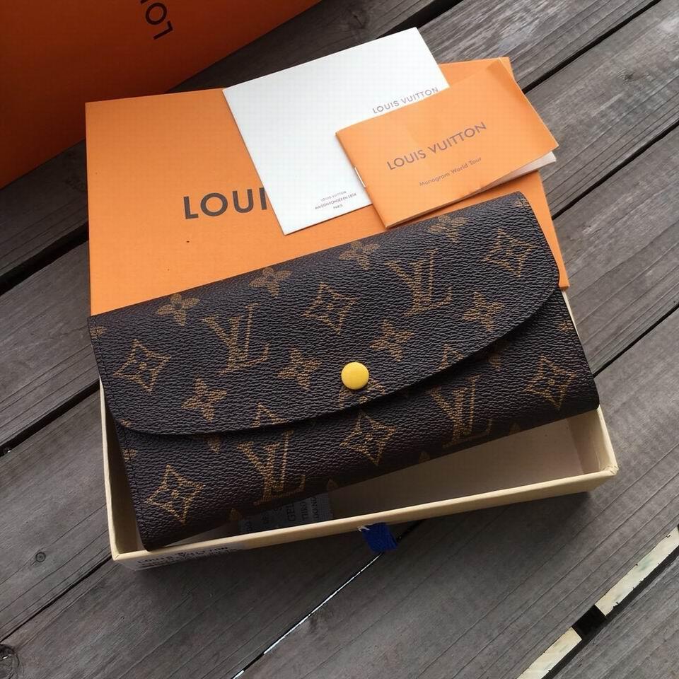 Louis Vuitton Emilie Monogram Canvas wallet 