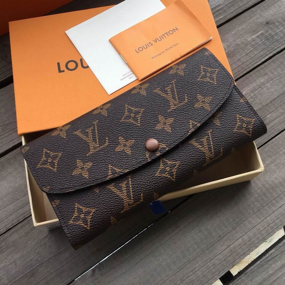 Louis Vuitton Emilie Monogram Canvas wallet 