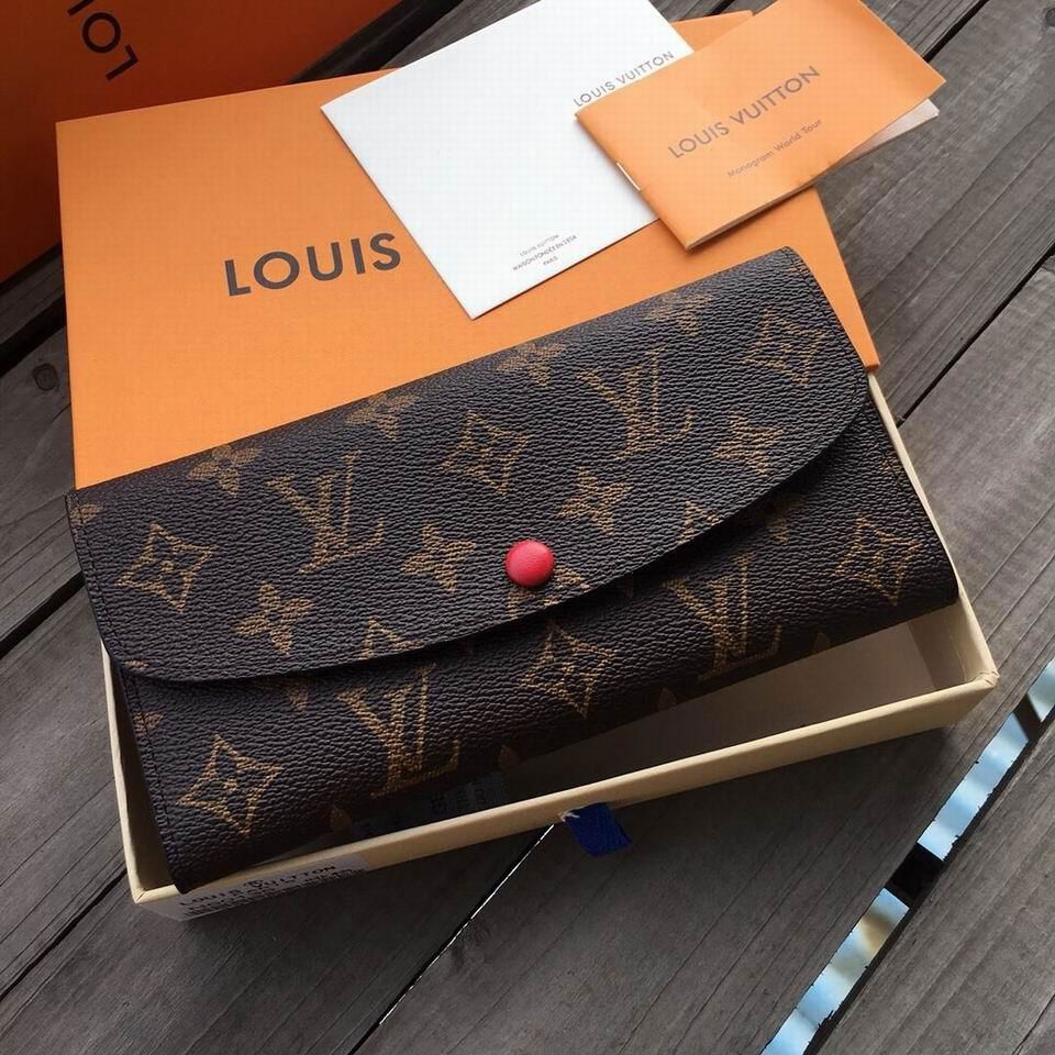 Louis Vuitton Emilie Monogram Canvas wallet 