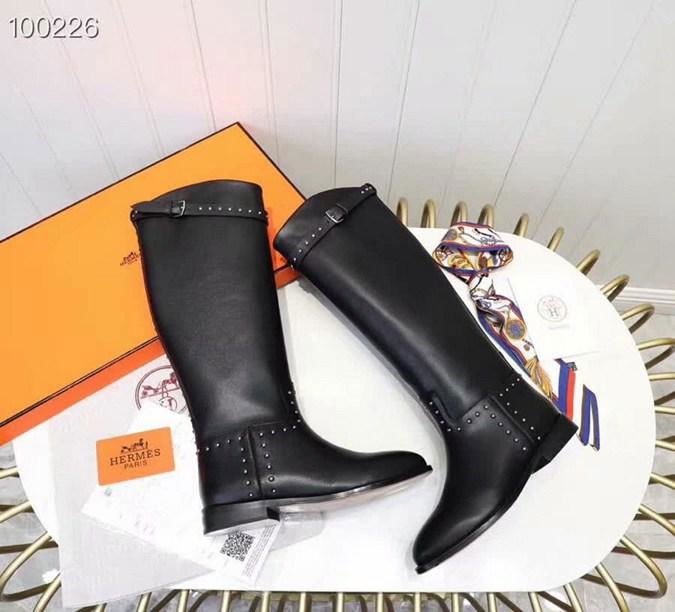        Knight stud boots Women        knee boots  4