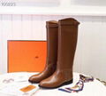 Hermes Knight stud knee boots 