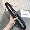 Balenciaga BB leather belt fashion buckle belt cheap belts 